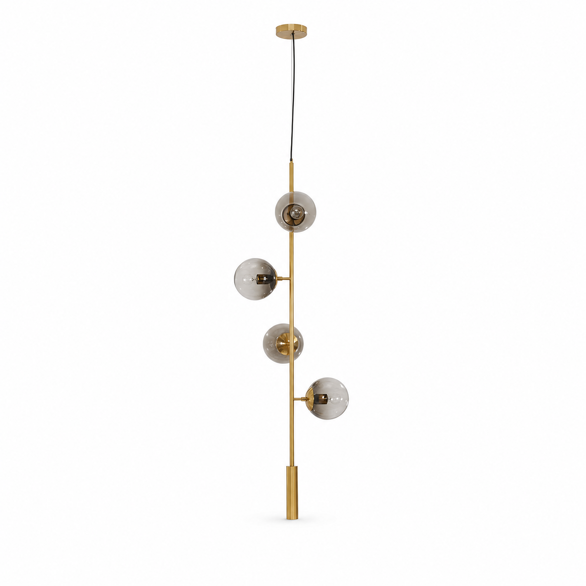 Costellazione Glass Globe Pendant Multi-Orb Linear Chandelier