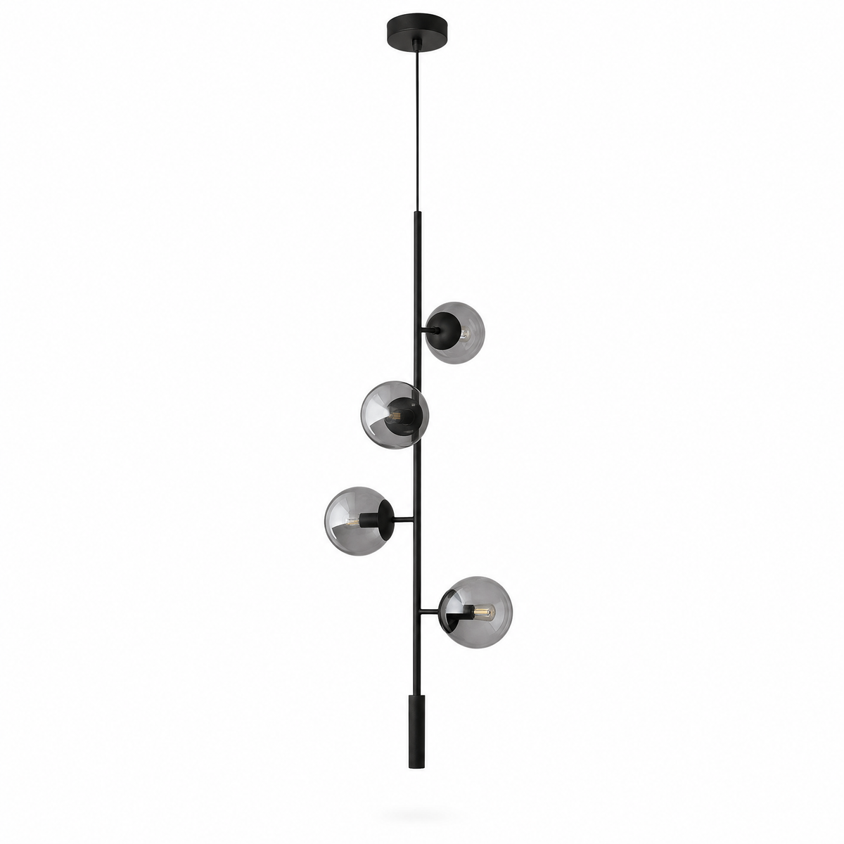 Costellazione Glass Globe Pendant Multi-Orb Linear Chandelier
