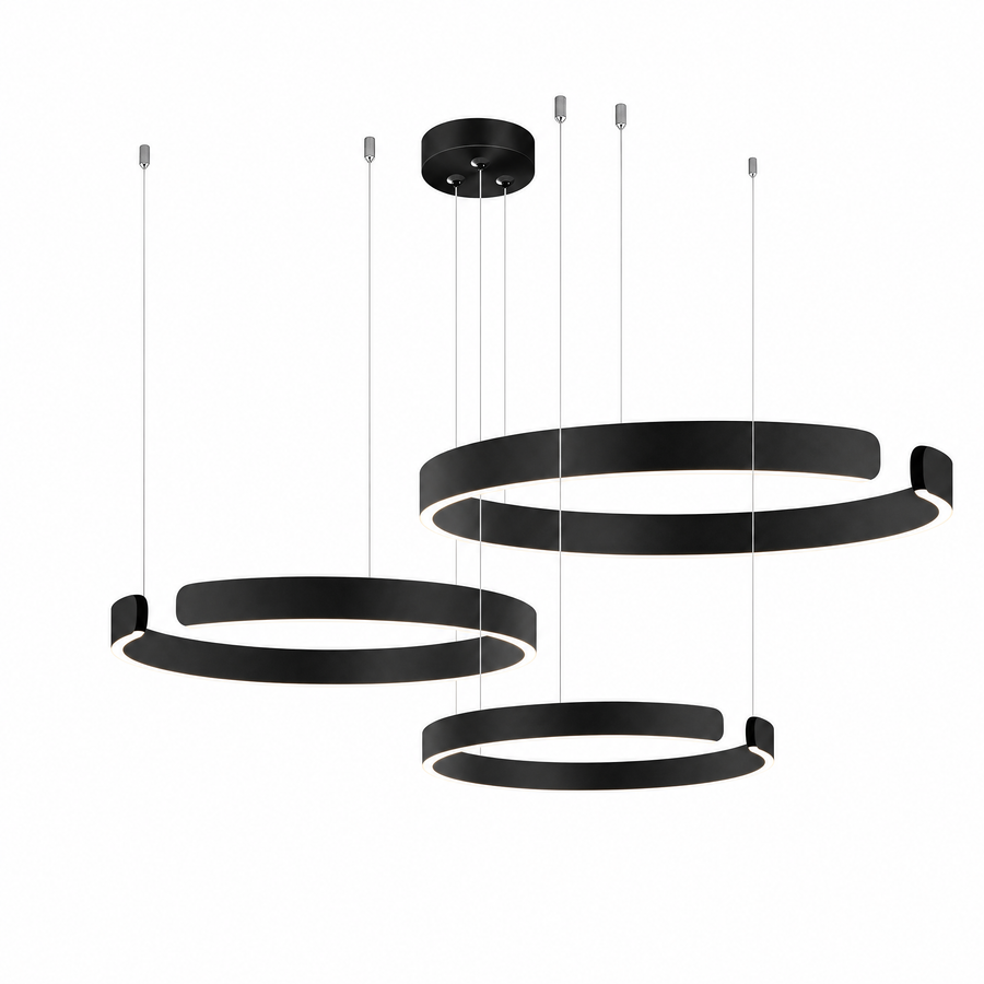 Orbita LED Ring Chandelier Modern Circular Ceiling Light