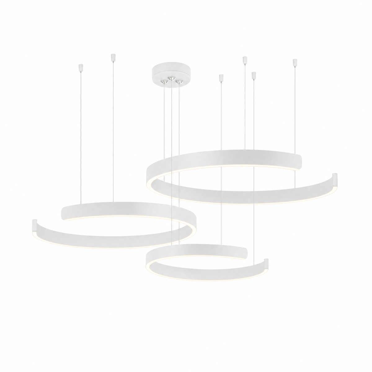 Orbita LED Ring Chandelier Modern Circular Ceiling Light