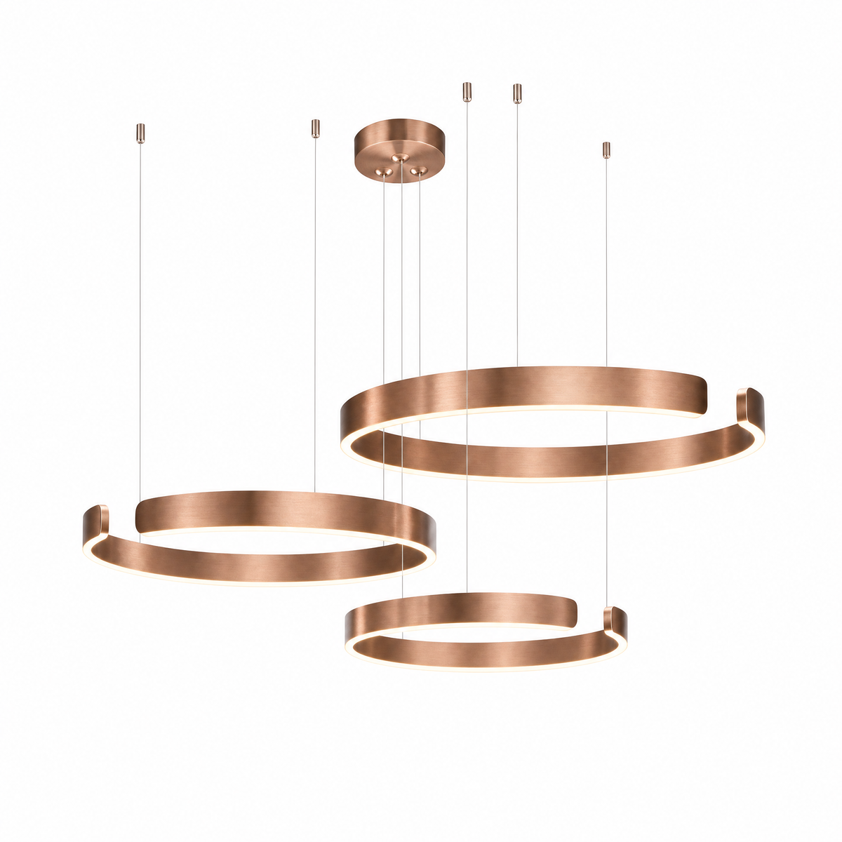 Orbita LED Ring Chandelier Modern Circular Ceiling Light
