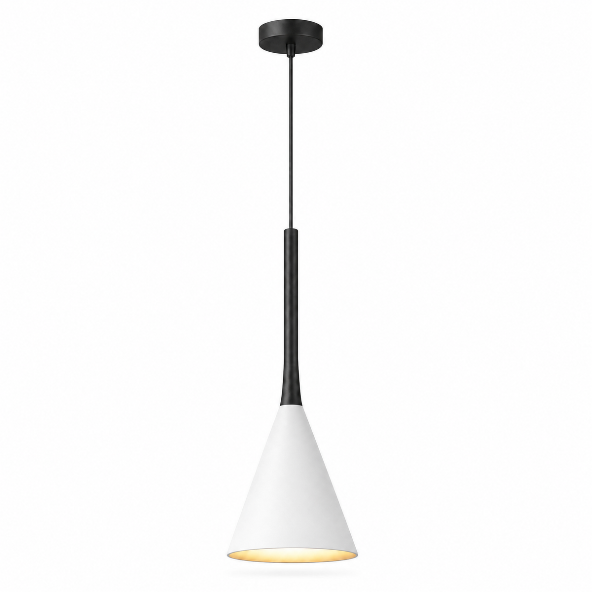 Calla Cone Pendant Light Matte Metal E27 Ceiling Lamp