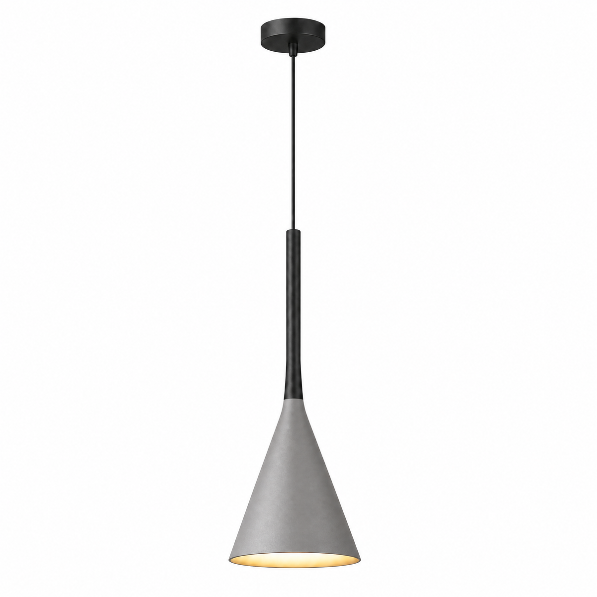Calla Cone Pendant Light Matte Metal E27 Ceiling Lamp