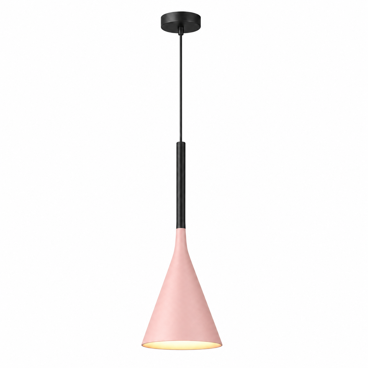 Calla Cone Pendant Light Matte Metal E27 Ceiling Lamp